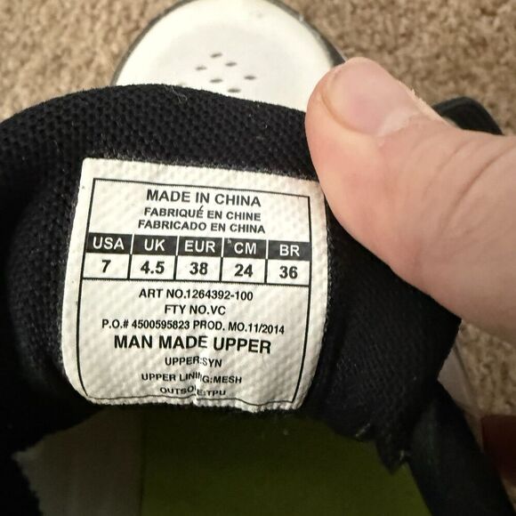 Women's Spine Glyde TPU CC White/Black Softball/Baseball Metal Cleats Size 7 - Picture 5 of 5